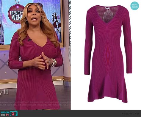 versace shirt dress wendy williams|wendy williams outfits.